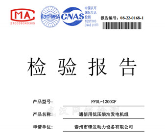 檢測報告
